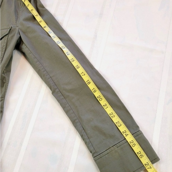 LOFT Women's Olive Military Jacket - XL - Picture 6 of 8